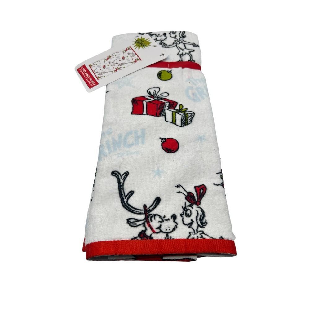 Dr Seuss The Grinch Kitchen Towels Set Of 2